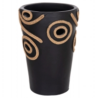 ΕΠΙΤΡΑΠΕΖΙΟ ΔΙΑΚΟΣΜΗΤΙΚΟ ΒΑΖΟ DEAN HM4677.01L ΤΕΡΑΚΟΤΑ ΣΕ ΜΑΥΡΟ--Φ22x33Υεκ. ΕΠΙΤΡΑΠΕΖΙΟ ΔΙΑΚΟΣΜΗΤΙΚΟ ΒΑΖΟ DEAN HM4677.01L ΤΕΡΑΚΟΤΑ ΣΕ ΜΑΥΡΟ--Φ22x33Υεκ.