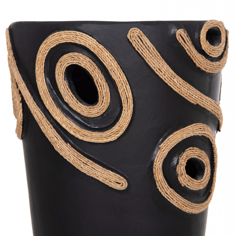 ΕΠΙΤΡΑΠΕΖΙΟ ΔΙΑΚΟΣΜΗΤΙΚΟ ΒΑΖΟ DEAN HM4677.01L ΤΕΡΑΚΟΤΑ ΣΕ ΜΑΥΡΟ--Φ22x33Υεκ. ΕΠΙΤΡΑΠΕΖΙΟ ΔΙΑΚΟΣΜΗΤΙΚΟ ΒΑΖΟ DEAN HM4677.01L ΤΕΡΑΚΟΤΑ ΣΕ ΜΑΥΡΟ--Φ22x33Υεκ.