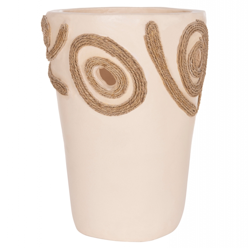 ΕΠΙΤΡΑΠΕΖΙΟ ΔΙΑΚΟΣΜΗΤΙΚΟ ΒΑΖΟ DEAN HM4677.02S ΤΕΡΑΚΟΤΑ ΣΕ ΚΡΕΜ--Φ19x25Υεκ. ΕΠΙΤΡΑΠΕΖΙΟ ΔΙΑΚΟΣΜΗΤΙΚΟ ΒΑΖΟ DEAN HM4677.02S ΤΕΡΑΚΟΤΑ ΣΕ ΚΡΕΜ--Φ19x25Υεκ.