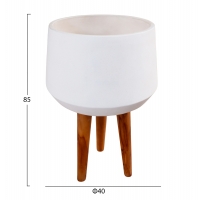 ΓΛΑΣΤΡΑ ΕΣΩΤ.ΧΩΡΟΥ QUAN HM4680.02L FIBER CEMENT ΛΕΥΚΟ--ΒΑΣΗ TEAK Φ38x62Υεκ ΓΛΑΣΤΡΑ ΕΣΩΤ.ΧΩΡΟΥ QUAN HM4680.02L FIBER CEMENT ΛΕΥΚΟ--ΒΑΣΗ TEAK Φ38x62Υεκ