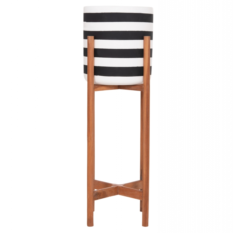 ΓΛΑΣΤΡΑ ΕΣΩΤ.ΧΩΡΟΥ RENTIL HM4683S FIBER CEMENT ΛΕΥΚΟ/ΜΑΥΡΟ--ΒΑΣΗ TEAK Φ23x60Υεκ ΓΛΑΣΤΡΑ ΕΣΩΤ.ΧΩΡΟΥ RENTIL HM4683S FIBER CEMENT ΛΕΥΚΟ/ΜΑΥΡΟ--ΒΑΣΗ TEAK Φ23x60Υεκ