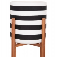 ΓΛΑΣΤΡΑ ΕΣΩΤ.ΧΩΡΟΥ RENTIL HM4683S FIBER CEMENT ΛΕΥΚΟ/ΜΑΥΡΟ--ΒΑΣΗ TEAK Φ23x60Υεκ ΓΛΑΣΤΡΑ ΕΣΩΤ.ΧΩΡΟΥ RENTIL HM4683S FIBER CEMENT ΛΕΥΚΟ/ΜΑΥΡΟ--ΒΑΣΗ TEAK Φ23x60Υεκ