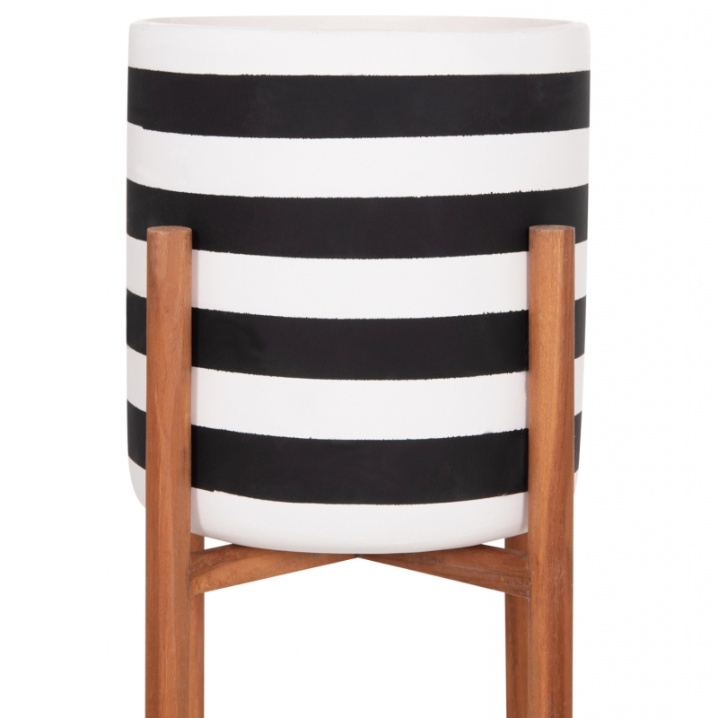 ΓΛΑΣΤΡΑ ΕΣΩΤ.ΧΩΡΟΥ RENTIL HM4683S FIBER CEMENT ΛΕΥΚΟ/ΜΑΥΡΟ--ΒΑΣΗ TEAK Φ23x60Υεκ ΓΛΑΣΤΡΑ ΕΣΩΤ.ΧΩΡΟΥ RENTIL HM4683S FIBER CEMENT ΛΕΥΚΟ/ΜΑΥΡΟ--ΒΑΣΗ TEAK Φ23x60Υεκ