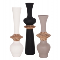 ΣΕΤ 3ΤΜΧ ΔΙΑΚΟΣΜΗΤΙΚΑ ΒΑΖΑ ΔΑΠΕΔΟΥ NEBULA HM21139.01 FIBER CEMENT-ΞΥΛΟ ΤΕΑΚ