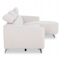 ΚΑΝΑΠΕΣ ΔΕΞΙΑ ΓΩΝΙΑ 3Θ ΜΕ RECLINE VALENTE HM3317.02R ΜΠΕΖ ΥΦΑΣΜΑ 275x160x104Yεκ ΚΑΝΑΠΕΣ ΔΕΞΙΑ ΓΩΝΙΑ 3Θ ΜΕ RECLINE VALENTE HM3317.02R ΜΠΕΖ ΥΦΑΣΜΑ 275x160x104Yεκ
