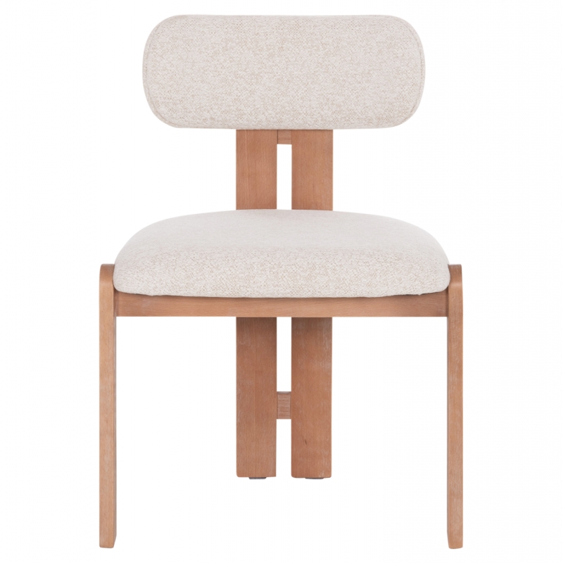 ΚΑΡΕΚΛΑ ΤΡΑΠΕΖΑΡΙΑΣ KARVO HM18252.01 ΜΠΕΖ ΥΦΑΣΜΑ--ΞΥΛΟ ΟΞΙΑΣ 57x50x79Υεκ