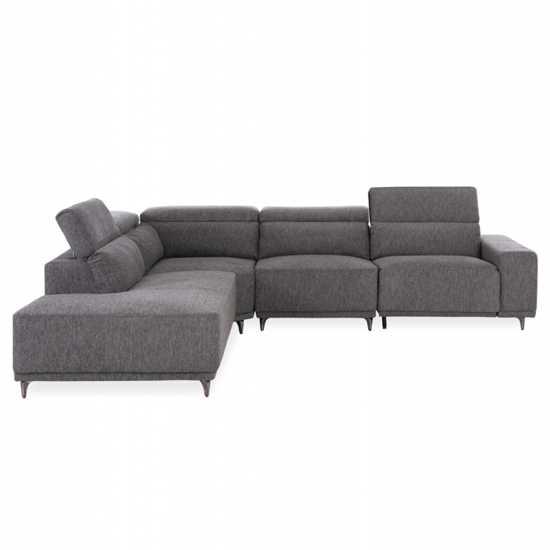 ΚΑΝΑΠΕΣ ΑΡΙΣΤΕΡΗ ΓΩΝΙΑ 5Θ ΜΕ RECLINE LUNARIS HM3316.01L ΓΚΡΙ ΥΦΑΣΜΑ 307x267x94Yεκ ΚΑΝΑΠΕΣ ΑΡΙΣΤΕΡΗ ΓΩΝΙΑ 5Θ ΜΕ RECLINE LUNARIS HM3316.01L ΓΚΡΙ ΥΦΑΣΜΑ 307x267x94Yεκ