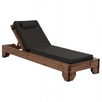 ΞΑΠΛΩΣΤΡΑ ΚΟΡΙΝΟΣ HM10772.05T ΞΥΛΟ ΠΕΥΚΟΥ ΚΑΡΥΔΙ--ΜΑΞΙΛΑΡΙ ΜΑΥΡΟ 79x204x77Υεκ