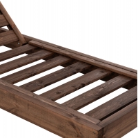 ΞΑΠΛΩΣΤΡΑ ΚΟΡΙΝΟΣ HM10772.05T ΞΥΛΟ ΠΕΥΚΟΥ ΚΑΡΥΔΙ--ΜΑΞΙΛΑΡΙ ΜΑΥΡΟ 79x204x77Υεκ