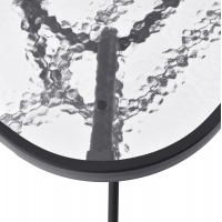 ΣΕΤ ΤΡΑΠΕΖΑΡΙΑΣ 5ΤΜΧ BRUNO HM10729.01 ΚΑΡΕΚΛΕΣ ΜΕΤΑΛΛΙΚΕΣ & ΤΡΑΠΕΖΙ 140x80εκ ΓΚΡΙ