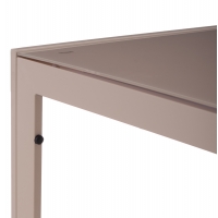 ΣΕΤ ΤΡΑΠΕΖΑΡΙΑΣ 5ΤΜΧ OFER HM10729.04 ΚΑΡΕΚΛΕΣ ΜΕΤΑΛ. & ΤΡΑΠΕΖΙ 150x90εκ ΚΑΠΟΥΤΣΙΝΟ