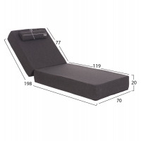 ΞΑΠΛΩΣΤΡΑ IKARIA HM10717.03 ΠΕΥΚΟ ΦΥΣΙΚΟ-OLEFIN ΣΕ ΓΚΡΙ-ΜΕ ΜΑΞΙΛΑΡΙ 20εκ.