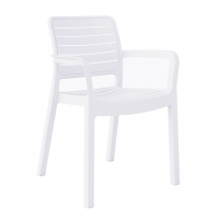 ΠΟΛΥΘΡΟΝΑ ΕΞΩΤ.ΧΩΡΟΥ FLAN HM6369.01 ΛΕΥΚΟ ΠΟΛΥΠΡΟΠΥΛΕΝΙΟ 57x56x82.5Yεκ.