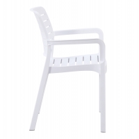 ΠΟΛΥΘΡΟΝΑ ΕΞΩΤ.ΧΩΡΟΥ FLAN HM6369.01 ΛΕΥΚΟ ΠΟΛΥΠΡΟΠΥΛΕΝΙΟ 57x56x82.5Yεκ.