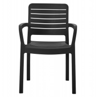 ΠΟΛΥΘΡΟΝΑ ΕΞΩΤ.ΧΩΡΟΥ FLAN HM6369.02 ΜΑΥΡΟ ΠΟΛΥΠΡΟΠΥΛΕΝΙΟ 57x56x82.5Yεκ.