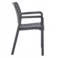 ΠΟΛΥΘΡΟΝΑ ΕΞΩΤ.ΧΩΡΟΥ FLAN HM6369.10 ΓΚΡΙ ΠΟΛΥΠΡΟΠΥΛΕΝΙΟ 57x56x82.5Yεκ.