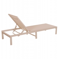 ΞΑΠΛΩΣΤΡΑ ΑΛΟΥΜΙΝΙΟΥ THATCHER HM5983.04 ΣΑΜΠΑΝΙ ΣΚΕΛΕΤΟΣ & TEXTILENE 196,5x64,5x92Υεκ