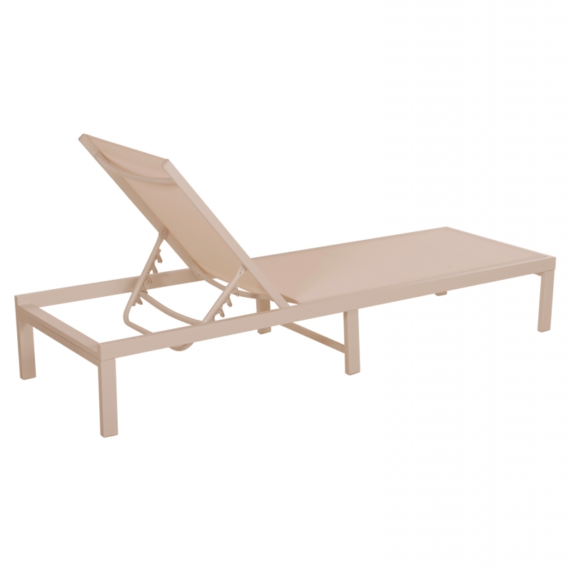 ΞΑΠΛΩΣΤΡΑ ΑΛΟΥΜΙΝΙΟΥ THATCHER HM5983.04 ΣΑΜΠΑΝΙ ΣΚΕΛΕΤΟΣ & TEXTILENE 196,5x64,5x92Υεκ