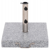 ΒΑΣΗ ΟΜΠΡΕΛΑΣ ΓΡΑΝΙΤΗ 40KG ΜΕ ΧΕΡΟΥΛΙ & ΡΟΔΕΣ HM6564--ΣΩΛΗΝΑΣ ΔΙΑΜΕΤΡΟΥ Φ48