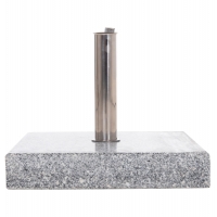 ΒΑΣΗ ΟΜΠΡΕΛΑΣ ΓΡΑΝΙΤΗ 60KG ΜΕ ΧΕΡΟΥΛΙ & ΡΟΔΕΣ HM6565--ΣΩΛΗΝΑΣ ΔΙΑΜΕΤΡΟΥ Φ58