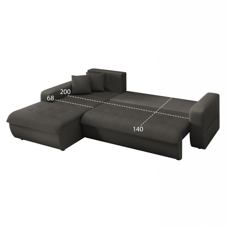 ΚΑΝΑΠΕΣ ΚΡΕΒΑΤΙ ΑΡΙΣΤΕΡΗ ΓΩΝΙΑ KANSO HM3338.01L ΓΚΡΙ ΥΦΑΣΜΑ 244x188x80Υεκ ΚΑΝΑΠΕΣ ΚΡΕΒΑΤΙ ΑΡΙΣΤΕΡΗ ΓΩΝΙΑ KANSO HM3338.01L ΓΚΡΙ ΥΦΑΣΜΑ 244x188x80Υεκ