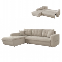 ΚΑΝΑΠΕΣ ΚΡΕΒΑΤΙ ΑΡΙΣΤΕΡΗ ΓΩΝΙΑ KANSO HM3338.03L ΜΠΕΖ ΥΦΑΣΜΑ 244x188x80Υεκ ΚΑΝΑΠΕΣ ΚΡΕΒΑΤΙ ΑΡΙΣΤΕΡΗ ΓΩΝΙΑ KANSO HM3338.03L ΜΠΕΖ ΥΦΑΣΜΑ 244x188x80Υεκ