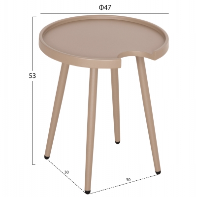 ΤΡΑΠΕΖΙ ΒΟΗΘΗΤΙΚΟ ΣΤΡΟΓΓΥΛΟ ΕΞ.ΧΩΡΟΥ TEROC HM6433.03 ΑΛΟΥΜΙΝΙΟ ΚΑΠΟΥΤΣΙΝΟ Φ47x53Υεκ ΤΡΑΠΕΖΙ ΒΟΗΘΗΤΙΚΟ ΣΤΡΟΓΓΥΛΟ ΕΞ.ΧΩΡΟΥ TEROC HM6433.03 ΑΛΟΥΜΙΝΙΟ ΚΑΠΟΥΤΣΙΝΟ Φ47x53Υεκ