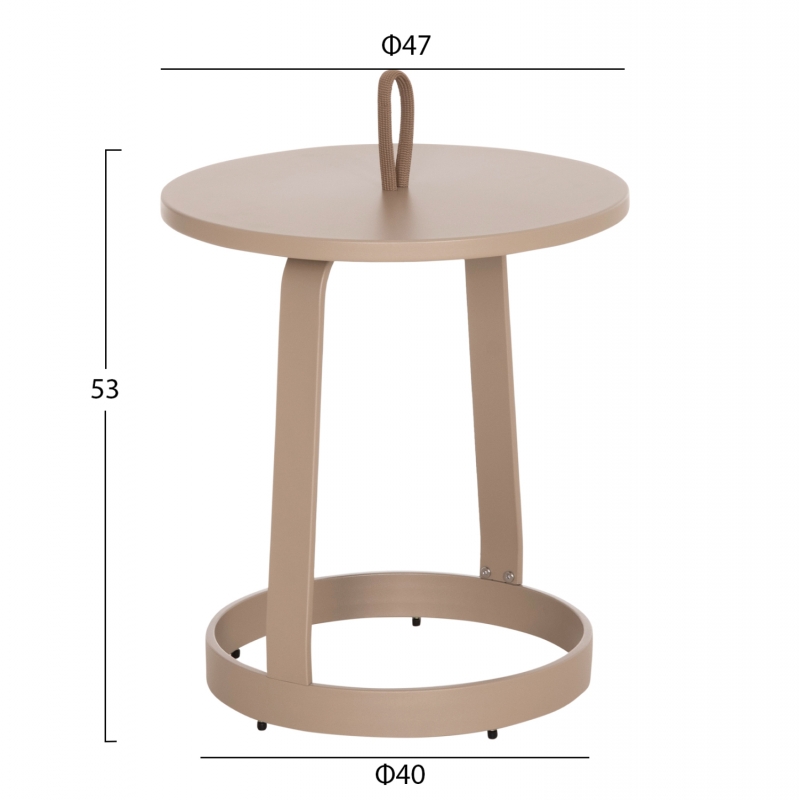 ΤΡΑΠΕΖΙ ΒΟΗΘΗΤΙΚΟ ΕΞ.ΧΩΡΟΥ MINO HM6432.03 ΑΛΟΥΜΙΝΙΟ & ΣΧΟΙΝΙ ΚΑΠΟΥΤΣΙΝΟ Φ47x53Υεκ ΤΡΑΠΕΖΙ ΒΟΗΘΗΤΙΚΟ ΕΞ.ΧΩΡΟΥ MINO HM6432.03 ΑΛΟΥΜΙΝΙΟ & ΣΧΟΙΝΙ ΚΑΠΟΥΤΣΙΝΟ Φ47x53Υεκ