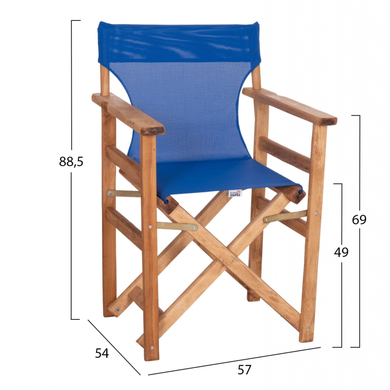 ΠΟΛΥΘΡΟΝΑ ΣΚΗΝΟΘΕΤΗ ΜΕ ΠΑΝΙ TEXTILENE ΜΠΛΕ ΛΗΜΝΟΣ HM10543.01 ΞΥΛΟ ΟΞΙΑΣ 57x54x88,5Υεκ