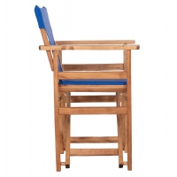 ΠΟΛΥΘΡΟΝΑ ΣΚΗΝΟΘΕΤΗ ΜΕ ΠΑΝΙ TEXTILENE ΜΠΛΕ ΛΗΜΝΟΣ HM10543.01 ΞΥΛΟ ΟΞΙΑΣ 57x54x88,5Υεκ