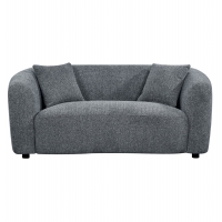 ΚΑΝΑΠΕΣ 2-ΘΕΣΙΟΣ NORD HM3322.01 ΓΚΡΙ ΥΦΑΣΜΑ 170x91x75Υεκ.