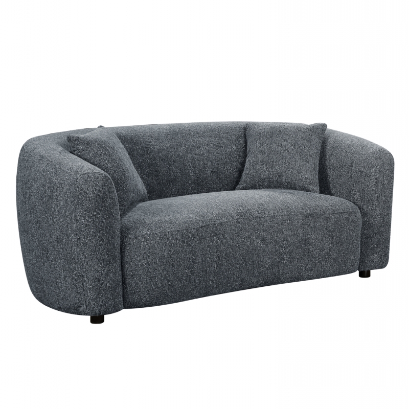 ΚΑΝΑΠΕΣ 2-ΘΕΣΙΟΣ NORD HM3322.01 ΓΚΡΙ ΥΦΑΣΜΑ 170x91x75Υεκ.