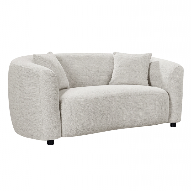 ΚΑΝΑΠΕΣ 2-ΘΕΣΙΟΣ NORD HM3322.02 ΑΝΟΙΧΤΟ ΜΠΕΖ ΥΦΑΣΜΑ 170x91x75Υεκ.