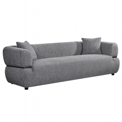 ΚΑΝΑΠΕΣ 3-ΘΕΣΙΟΣ ARCTIS HM3327.01 ΓΚΡΙ ΥΦΑΣΜΑ 229x88x68Υεκ.