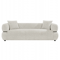 ΚΑΝΑΠΕΣ 3-ΘΕΣΙΟΣ ARCTIS HM3327.02 ΑΝΟΙΧΤΟ ΜΠΕΖ ΥΦΑΣΜΑ 229x88x68Υεκ.