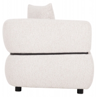 ΚΑΝΑΠΕΣ 3-ΘΕΣΙΟΣ ARCTIS HM3327.02 ΑΝΟΙΧΤΟ ΜΠΕΖ ΥΦΑΣΜΑ 229x88x88Υεκ.