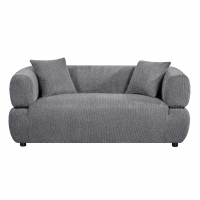 ΚΑΝΑΠΕΣ 2-ΘΕΣΙΟΣ ARCTIS HM3328.01 ΓΚΡΙ ΥΦΑΣΜΑ 169x88x68Υεκ.