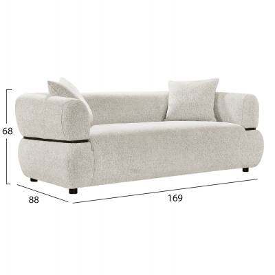 ΚΑΝΑΠΕΣ 2-ΘΕΣΙΟΣ ARCTIS HM3328.02 ΑΝΟΙΧΤΟ ΜΠΕΖ ΥΦΑΣΜΑ 169x88x68Υεκ. ΚΑΝΑΠΕΣ 2-ΘΕΣΙΟΣ ARCTIS HM3328.02 ΑΝΟΙΧΤΟ ΜΠΕΖ ΥΦΑΣΜΑ 169x88x68Υεκ.