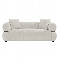 ΚΑΝΑΠΕΣ 2-ΘΕΣΙΟΣ ARCTIS HM3328.02 ΑΝΟΙΧΤΟ ΜΠΕΖ ΥΦΑΣΜΑ 169x88x68Υεκ.