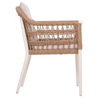 ΠΟΛΥΘΡΟΝΑ BOXER HM6556.02 ΑΛΟΥΜΙΝΙΟ & OLEFIN ΜΠΕΖ-TWIST WICKER 58x60x80Yεκ ΠΟΛΥΘΡΟΝΑ BOXER HM6556.02 ΑΛΟΥΜΙΝΙΟ & OLEFIN ΜΠΕΖ-TWIST WICKER 58x60x80Yεκ