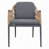 ΠΟΛΥΘΡΟΝΑ BOXER HM6556.01 ΑΛΟΥΜΙΝΙΟ & OLEFIN ΓΚΡΙ-TWIST WICKER 58x60x80Yεκ ΠΟΛΥΘΡΟΝΑ BOXER HM6556.01 ΑΛΟΥΜΙΝΙΟ & OLEFIN ΓΚΡΙ-TWIST WICKER 58x60x80Yεκ