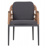 ΠΟΛΥΘΡΟΝΑ BOXER HM6556.01 ΑΛΟΥΜΙΝΙΟ & OLEFIN ΓΚΡΙ-TWIST WICKER 58x60x80Yεκ ΠΟΛΥΘΡΟΝΑ BOXER HM6556.01 ΑΛΟΥΜΙΝΙΟ & OLEFIN ΓΚΡΙ-TWIST WICKER 58x60x80Yεκ