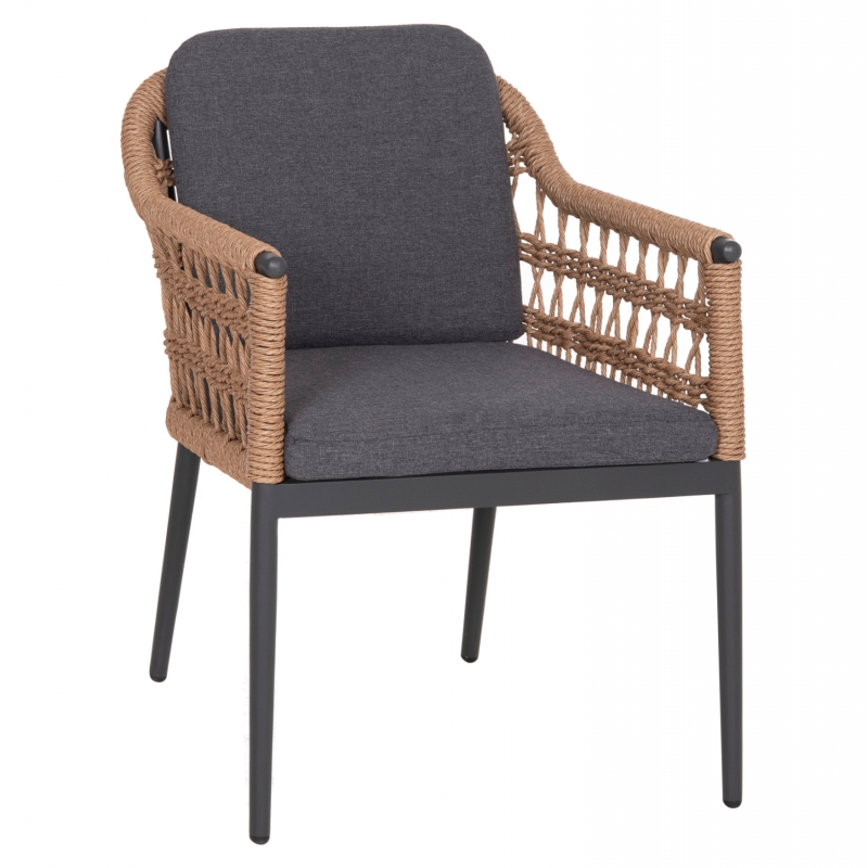 ΠΟΛΥΘΡΟΝΑ BOXER HM6556.01 ΑΛΟΥΜΙΝΙΟ & OLEFIN ΓΚΡΙ-TWIST WICKER 58x60x80Yεκ ΠΟΛΥΘΡΟΝΑ BOXER HM6556.01 ΑΛΟΥΜΙΝΙΟ & OLEFIN ΓΚΡΙ-TWIST WICKER 58x60x80Yεκ