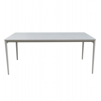 ΤΡΑΠΕΖΙ ΤΡΑΠΕΖΑΡΙΑΣ STAD HM6557.02 ΜΠΕΖ ΑΛΟΥΜΙΝΙΟ--ΛΕΥΚΟ SINTERED STONE 180x90x75Υεκ