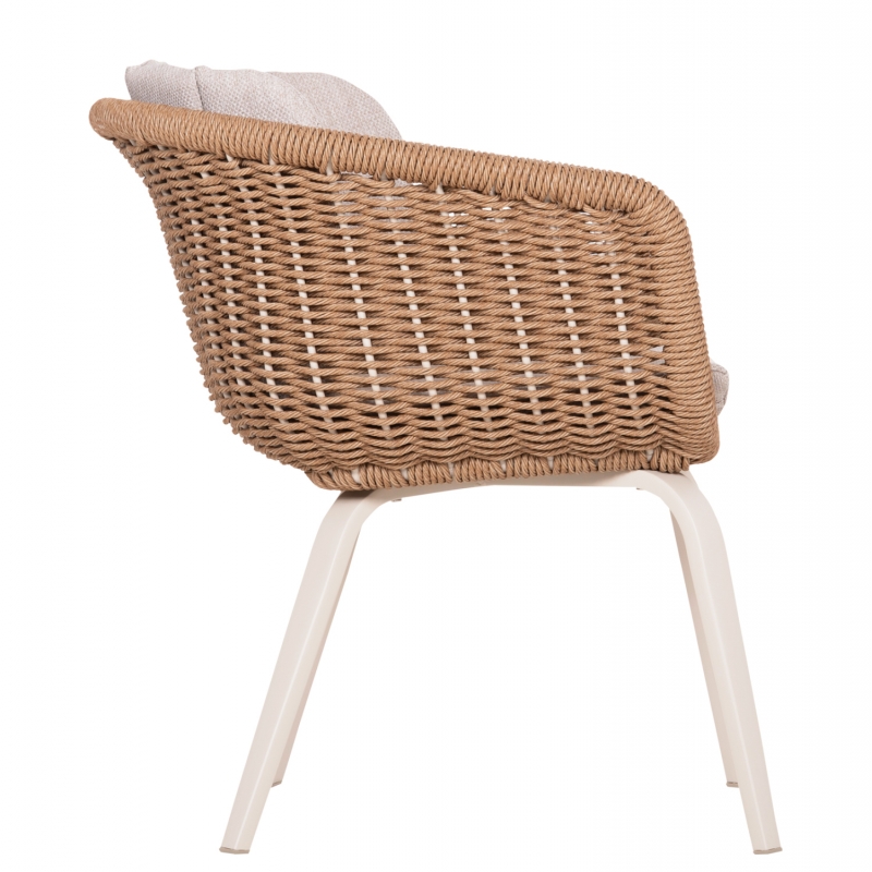 ΠΟΛΥΘΡΟΝΑ VICTUS HM6559.02 ΑΛΟΥΜΙΝΙΟ & OLEFIN ΜΠΕΖ-TWIST WICKER 60x62x76Yεκ ΠΟΛΥΘΡΟΝΑ VICTUS HM6559.02 ΑΛΟΥΜΙΝΙΟ & OLEFIN ΜΠΕΖ-TWIST WICKER 60x62x76Yεκ