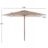 ΟΜΠΡΕΛΑ ΕΠΑΓΓΕΛΜΑΤΙΚΗ GLADELL 3X3m HM6604.02 ΜΠΕΖ ΠΑΝΙ-HEAT TRANSFER ΑΛΟΥΜΙΝΙΟ ΟΜΠΡΕΛΑ ΕΠΑΓΓΕΛΜΑΤΙΚΗ GLADELL 3X3m HM6604.02 ΜΠΕΖ ΠΑΝΙ-HEAT TRANSFER ΑΛΟΥΜΙΝΙΟ