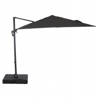 ΕΠΑΓΓΕΛΜΑΤΙΚΗ ΟΜΠΡΕΛΑ 2.7x2.7μ ΜΕ ΒΑΣΗ ΝΕΡΟΥ JAVANTE HM10857.01 ΓΚΡΙ ΑΛΟΥΜ. & ΠΑΝΙ