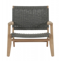 ΠΟΛΥΘΡΟΝΑ LOUNGE MONTER HM6241.02 ΞΥΛΟ ΑΚΑΚΙΑΣ ΦΥΣΙΚΟ-ΣΧΟΙΝΙ ΓΚΡΙ 78x62x67Υεκ