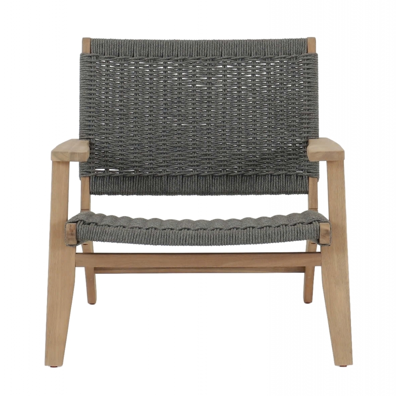 ΠΟΛΥΘΡΟΝΑ LOUNGE MONTER HM6241.02 ΞΥΛΟ ΑΚΑΚΙΑΣ ΦΥΣΙΚΟ-ΣΧΟΙΝΙ ΓΚΡΙ 78x62x67Υεκ