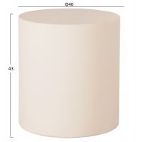 ΤΡΑΠΕΖΙ ΒΟΗΘΗΤΙΚΟ ΣΤΡΟΓΓΥΛΟ KYOKO HM6592.02 ΜΠΕΖ FIBER CEMENT Φ40x43Υεκ. ΤΡΑΠΕΖΙ ΒΟΗΘΗΤΙΚΟ ΣΤΡΟΓΓΥΛΟ KYOKO HM6592.02 ΜΠΕΖ FIBER CEMENT Φ40x43Υεκ.